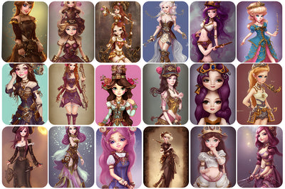 130+ Cute Princess images Bundle - Artixty