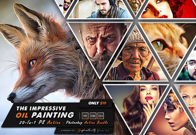 Tutorial: The Impressive Oil Painting Photoshop Actions