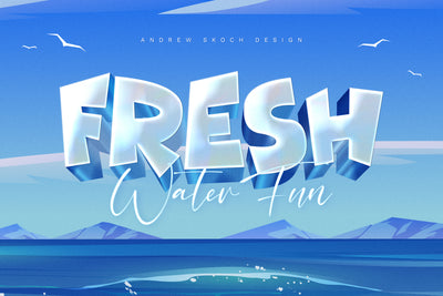 Sizzling Summer Text Effects Bundle - Artixty
