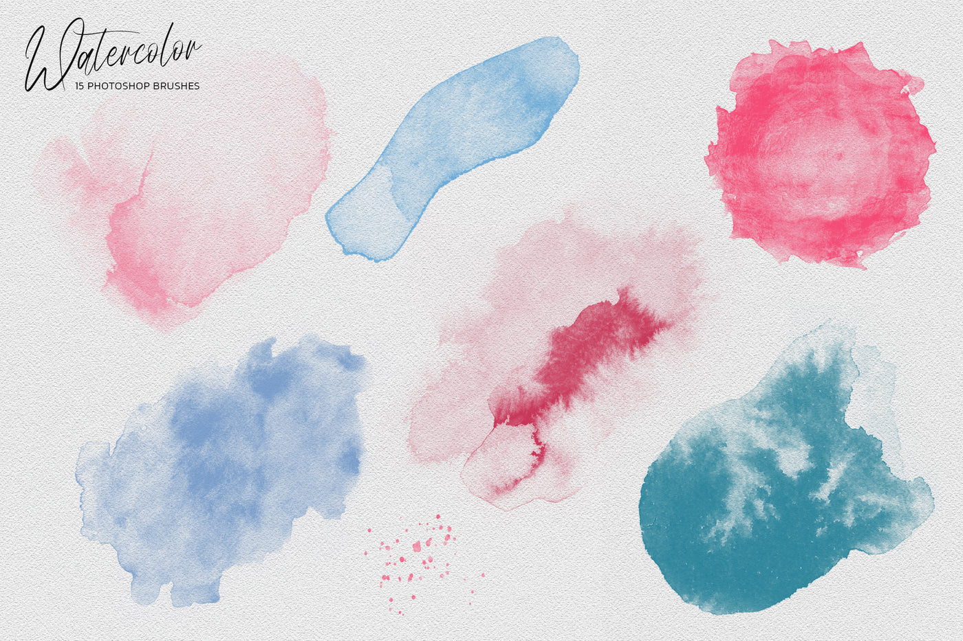 Watercolor Assets Bundle - Artixty
