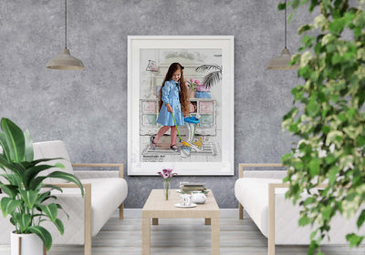 30 Portrait Watercolor Photo Effect Templates - Artixty