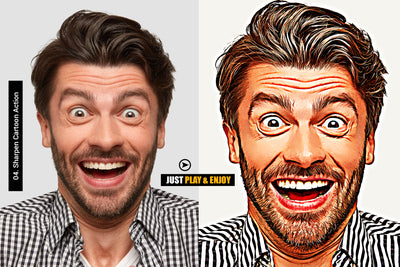 10 in 1 Premium Photoshop Actions Bundle - Artixty