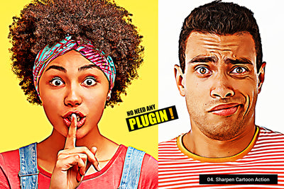 10 in 1 Premium Photoshop Actions Bundle - Artixty
