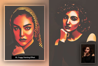10-In-1 Premium Painting Photoshop Actions Bundle - Artixty