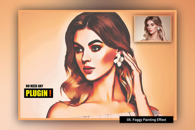10-In-1 Premium Painting Photoshop Actions Bundle - Artixty