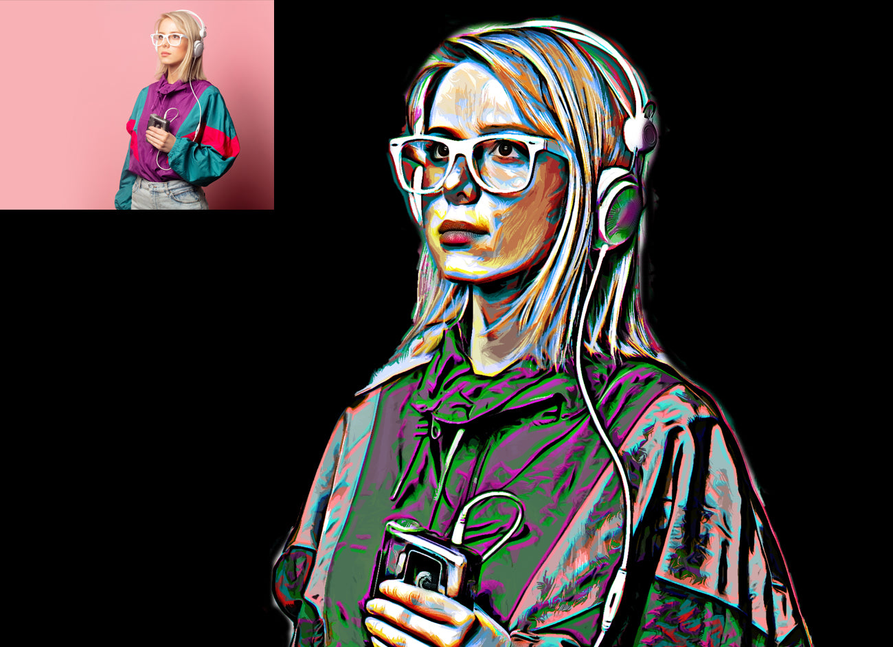 Digital Painting Photo Effects Bundle