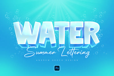 Sizzling Summer Text Effects Bundle - Artixty