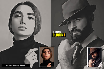 10 in 1 Premium Photoshop Actions Bundle - Artixty