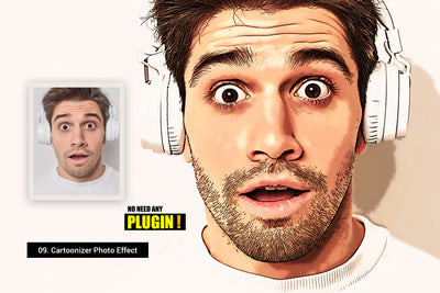 10 in 1 Premium Photoshop Actions Bundle - Artixty