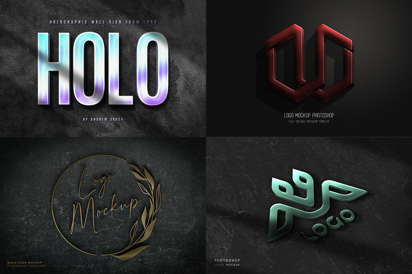 The 30 Logo Mockups Bundle - Artixty