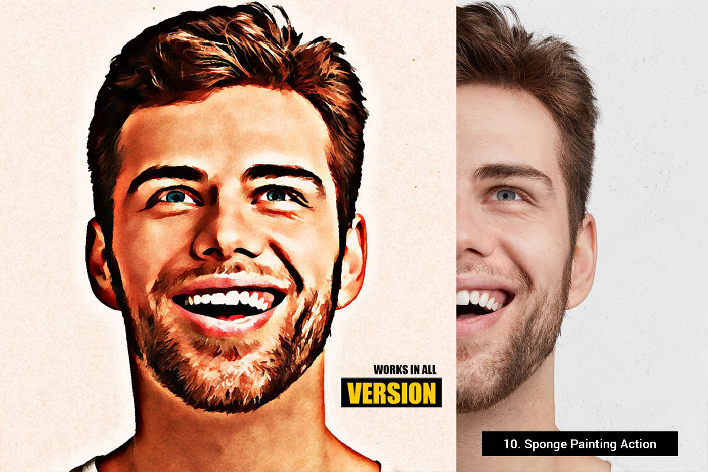10 in 1 Premium Photoshop Actions Bundle - Artixty