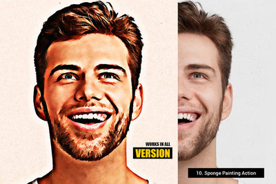 10 in 1 Premium Photoshop Actions Bundle - Artixty