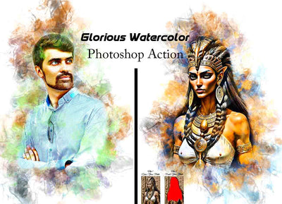 Glorious Effect Photoshop Actions Bundle - Artixty