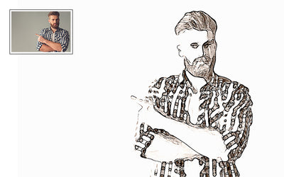 31 Trendy Sketch Photoshop Actions Bundle