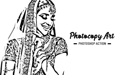 31 Trendy Sketch Photoshop Actions Bundle