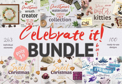 Celebrate It! - Festival Design Bundle - Artixty