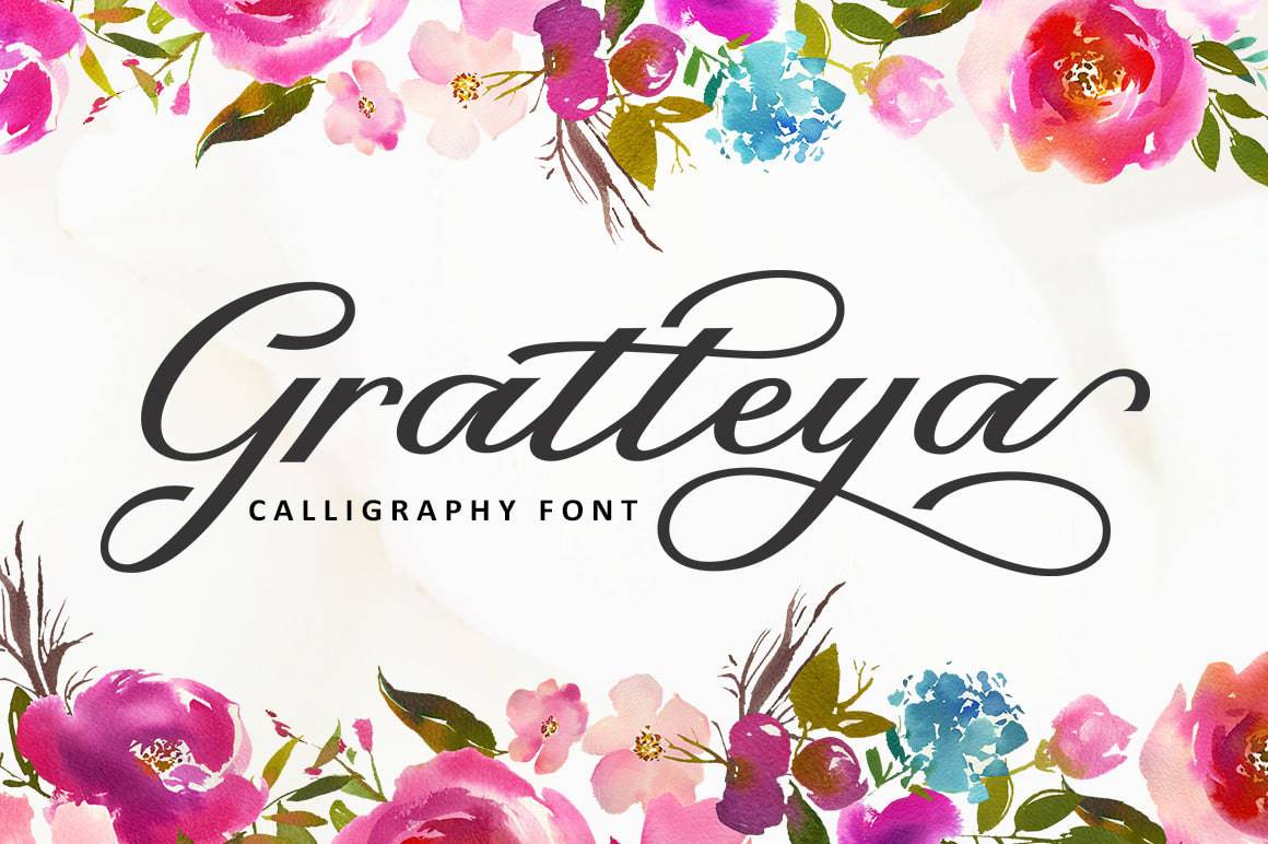 Austrian Modern Calligraphy Font - So Fontsy