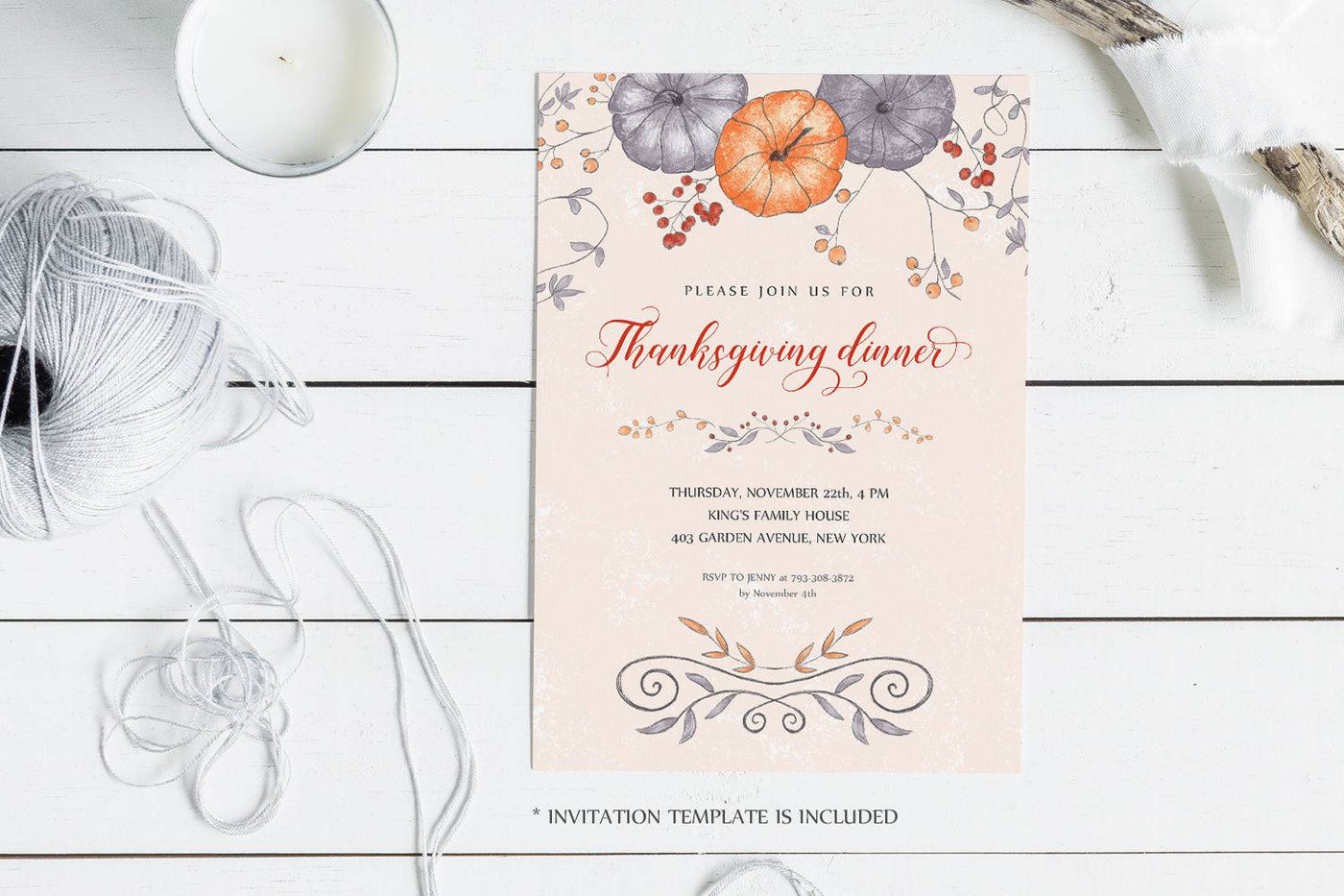 Soft Autumn Watercolor Design Bundle - Artixty