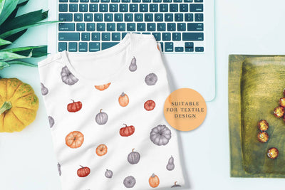 Soft Autumn Watercolor Design Bundle - Artixty
