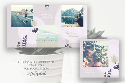Soft Autumn Watercolor Design Bundle - Artixty