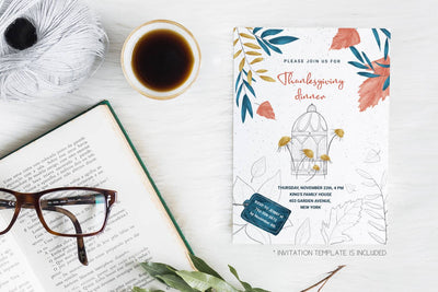 Soft Autumn Watercolor Design Bundle - Artixty