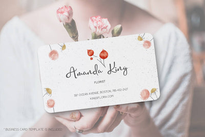 Soft Autumn Watercolor Design Bundle - Artixty