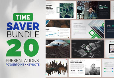 The Time Saver Bundle - 20 Premade Templates - Artixty