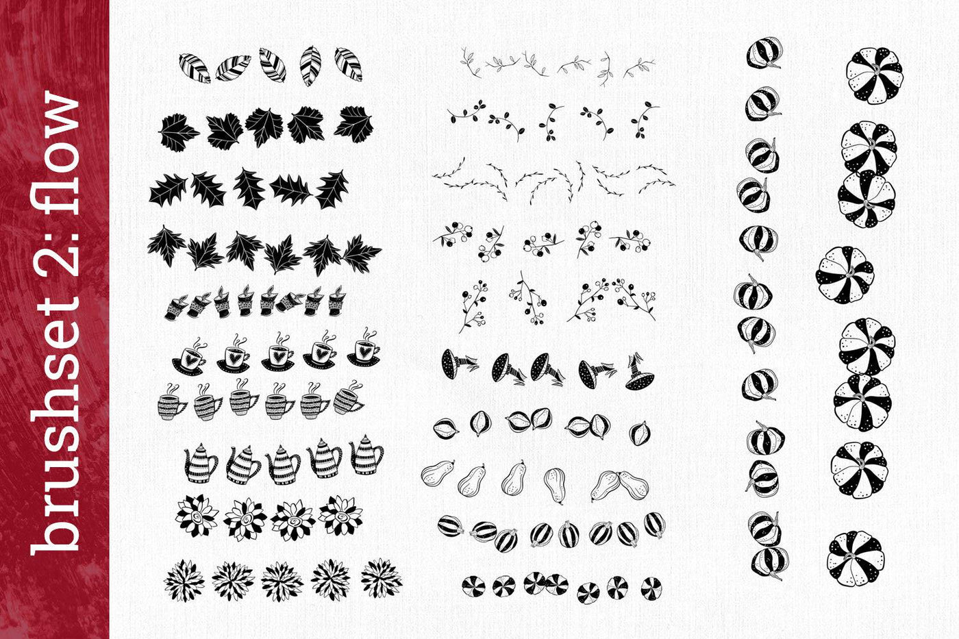 Procreate Stamps & Brushes Bundle - Artixty