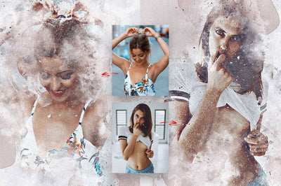 Amazing Artistic Photoshop Actions Bundle - Artixty