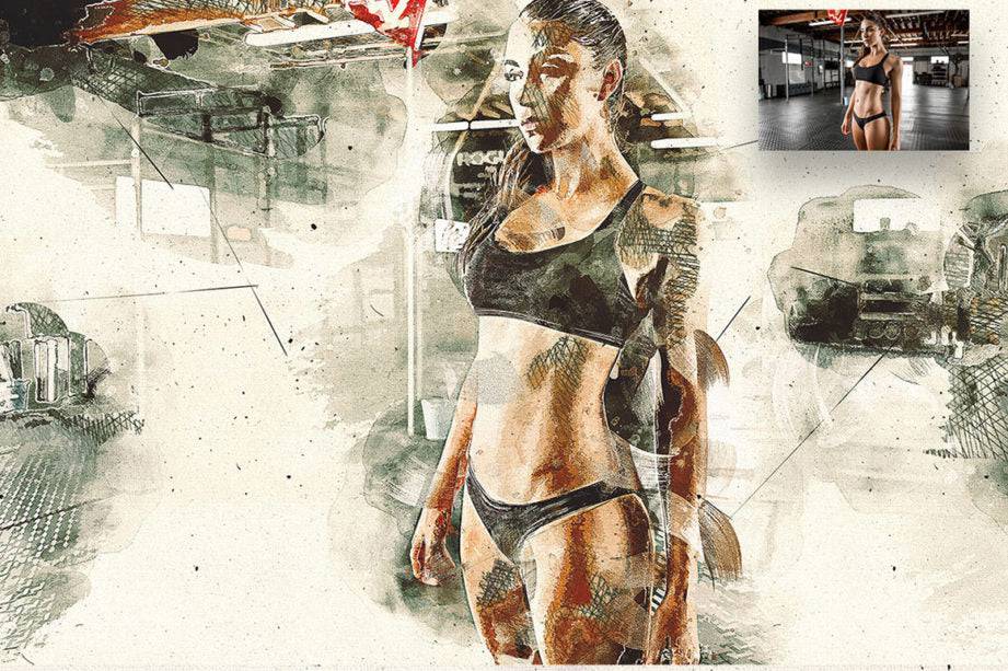 Amazing Artistic Photoshop Actions Bundle - Artixty