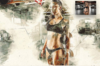 Amazing Artistic Photoshop Actions Bundle - Artixty