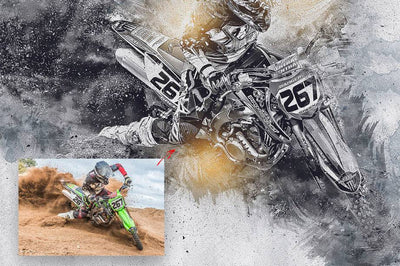 Amazing Artistic Photoshop Actions Bundle - Artixty