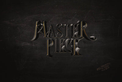 Awesome 3D Text Mockup Mega Bundle - Artixty