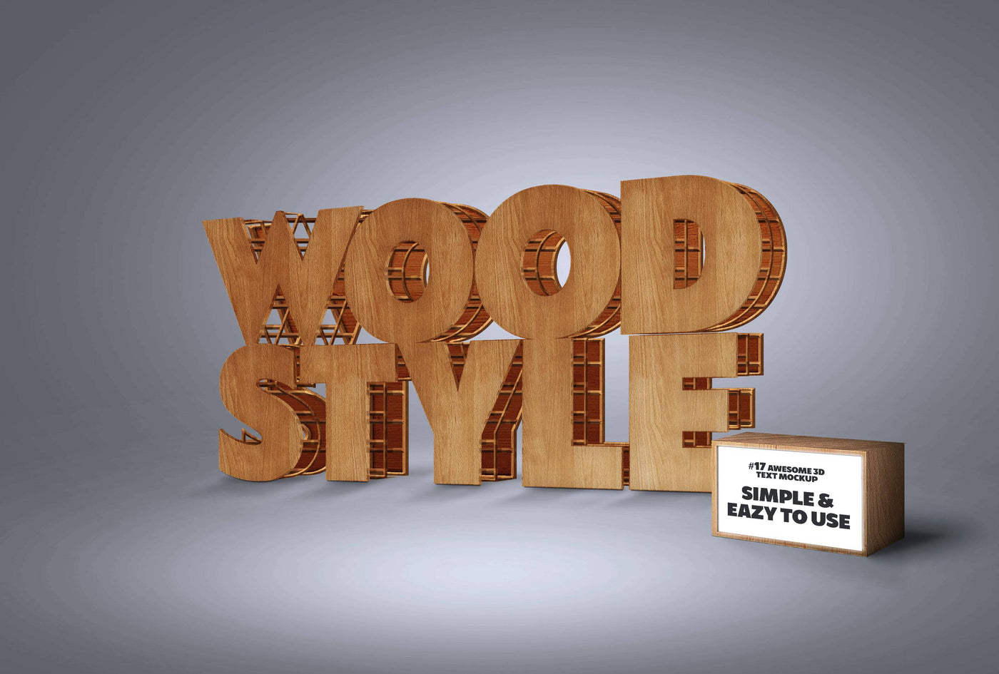 Awesome 3D Text Mockup Mega Bundle - Artixty