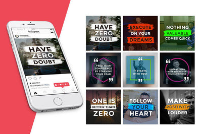8-In-1 Animated Social Media Templates Bundle - Artixty