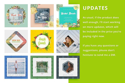 8-In-1 Animated Social Media Templates Bundle - Artixty