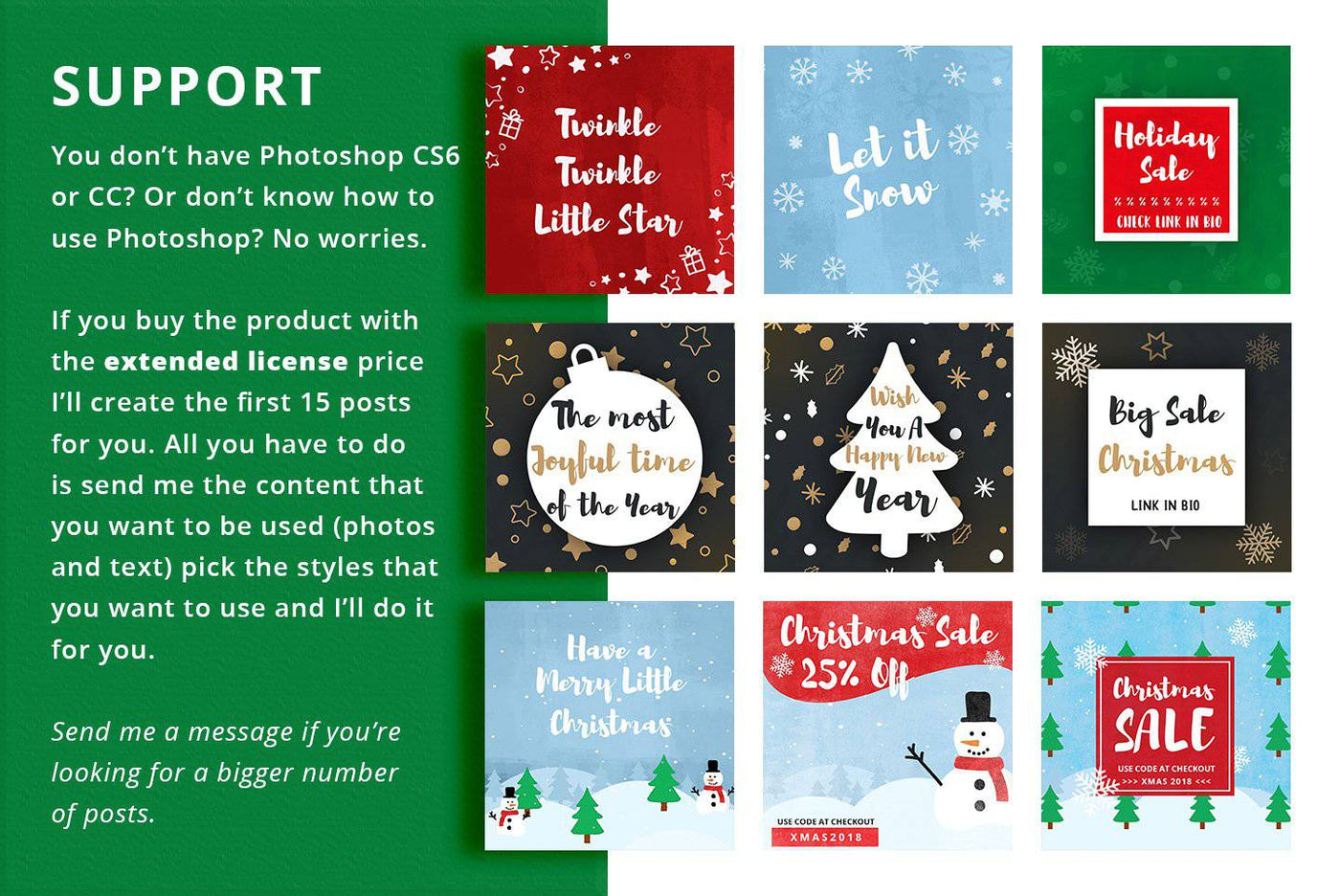 8-In-1 Animated Social Media Templates Bundle - Artixty