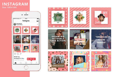 8-In-1 Animated Social Media Templates Bundle - Artixty