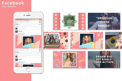8-In-1 Animated Social Media Templates Bundle - Artixty