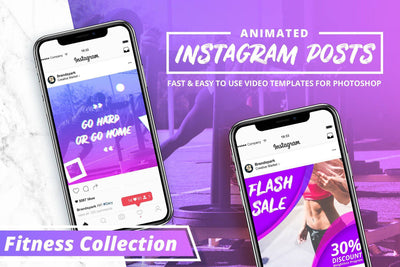 8-In-1 Animated Social Media Templates Bundle - Artixty