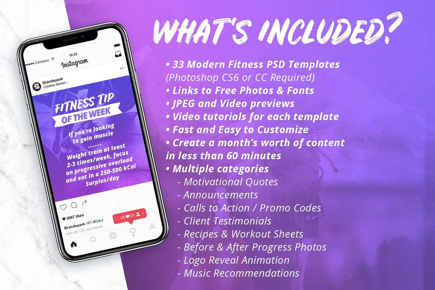 8-In-1 Animated Social Media Templates Bundle - Artixty