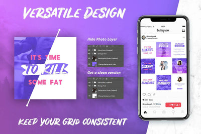 8-In-1 Animated Social Media Templates Bundle - Artixty