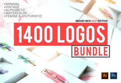 1400 Logos Mega Bundle Pack - Artixty
