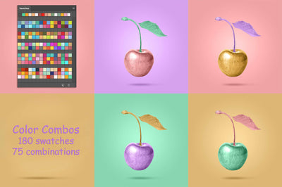 Massive Photoshop & Illustrator Swatches Bundle - Artixty