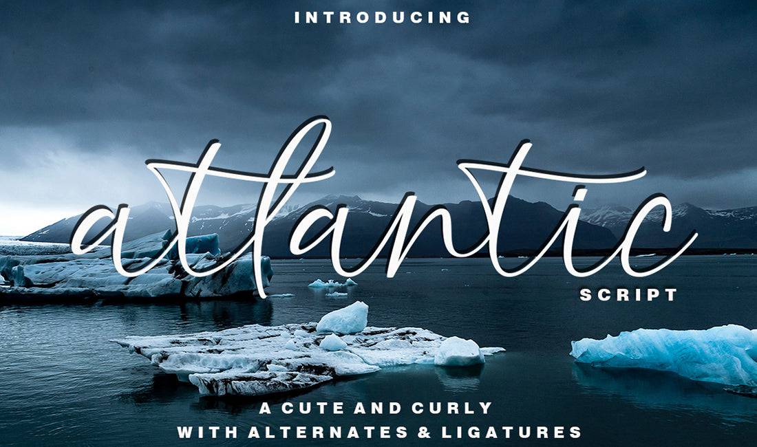Hand-Lettered Font Bundle - 17 Romantic Script Fonts - Artixty