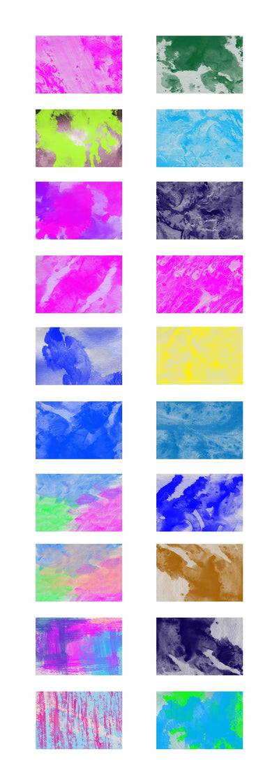 1300 Watercolor & Brush Texture Bundle - Artixty