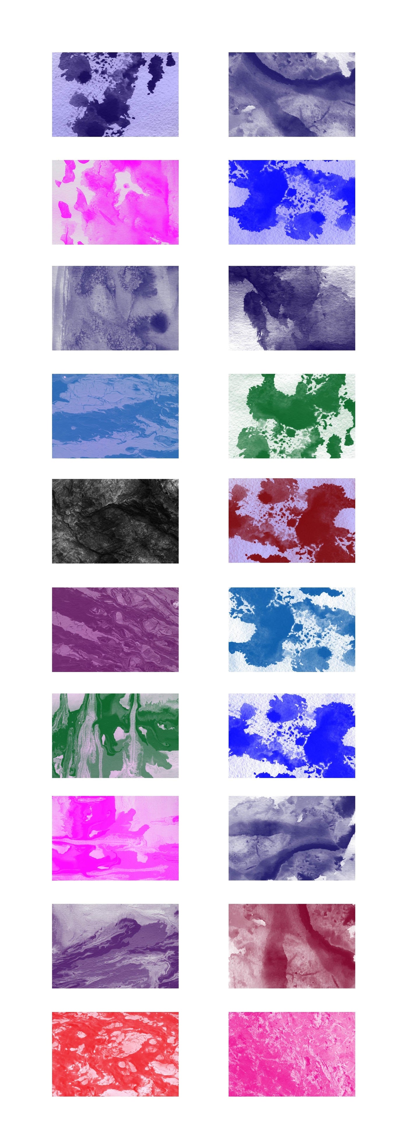 1300 Watercolor & Brush Texture Bundle - Artixty