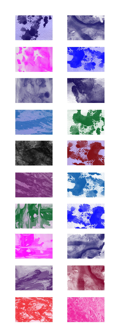1300 Watercolor & Brush Texture Bundle - Artixty