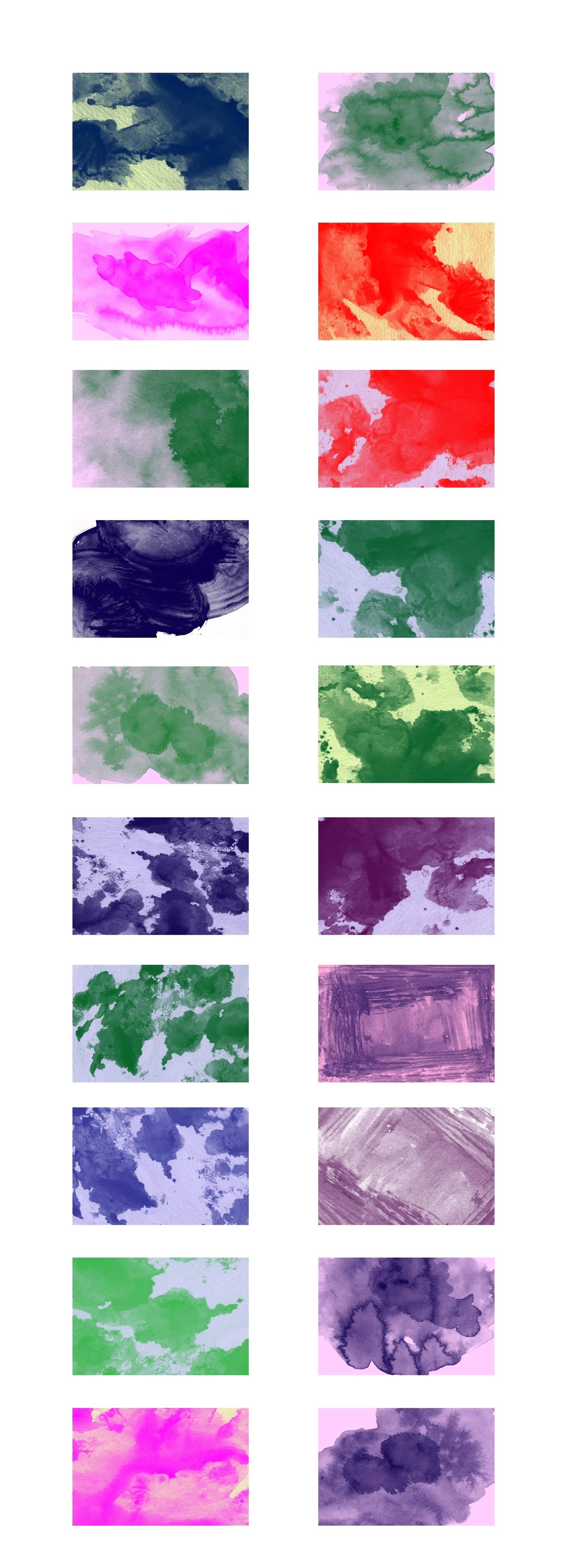 1300 Watercolor & Brush Texture Bundle - Artixty