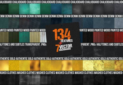 The Essential 130+ Textures Bundle - Artixty